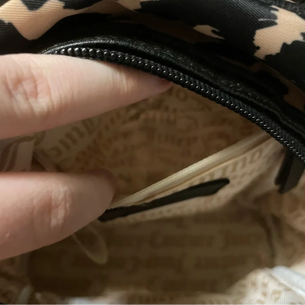 Juicy Couture cheetah print backpack